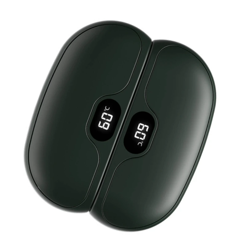 

Adjustable Hand Warmer Detachable Design Type C Charging 8H Heat C7AC