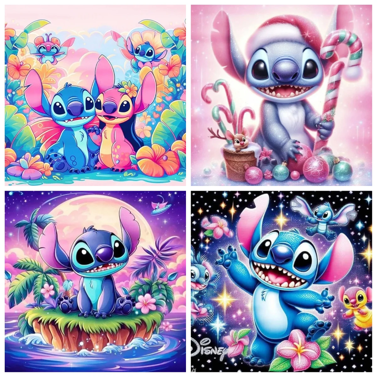 

Adult Jigsaw Puzzle 1000 Pieces Puzzle Lilo & Stitch Cartoon aper Puzzle Decorative Painting Exercise Brain Thinking