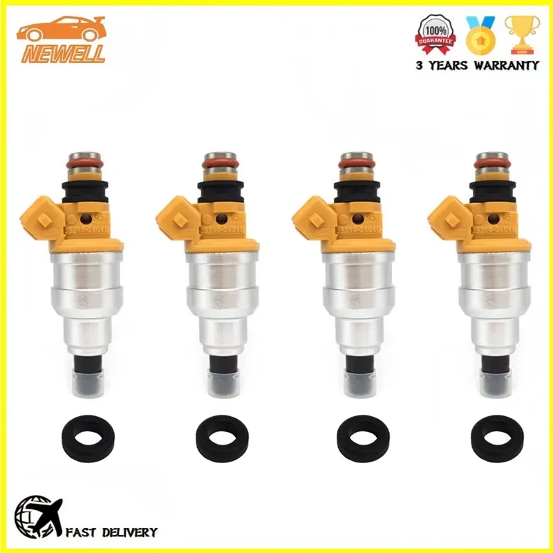 4pcs 35310-24010 0280150788 0280150742 Fuel Injector For Hyundai Excel Scoupe Mitsubishi Precis Diamante 1.5L 3.0L 9250930003