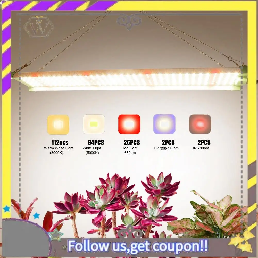 

New 85W LED Grow Light With Samsung LM281B Full Spectrum Plant Growth Lamp For Indoor Greenhouse Hydroponics Plant