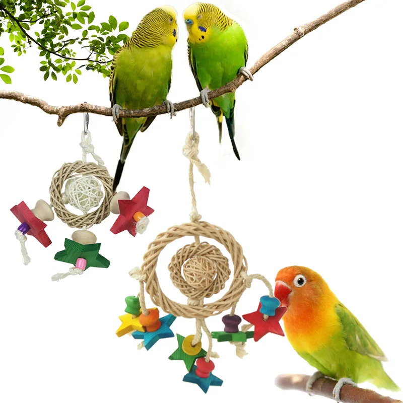 Große vogels pielzeug für papagei conure zubehör käfig dekoration und barsch budgie sittich spielzeug speelgoed papegaai jouet perruche