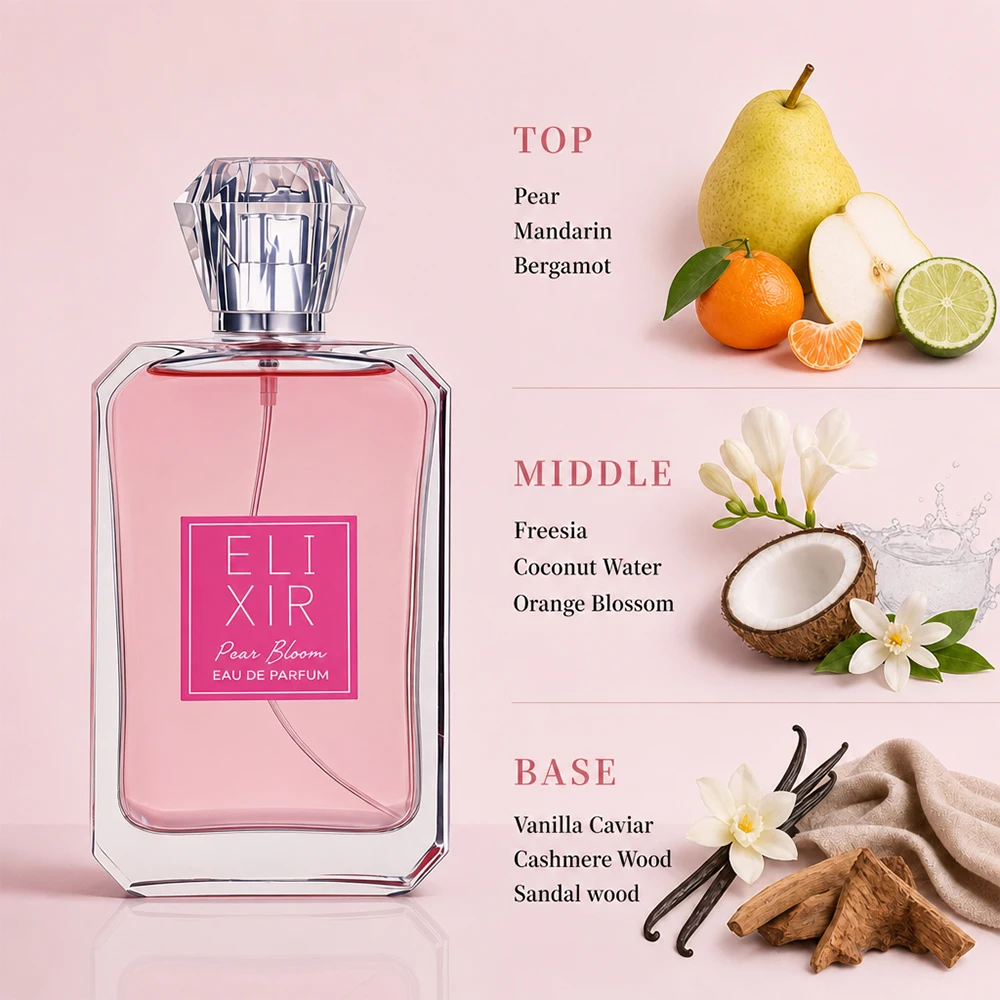 3.4fl Oz Eau De Parfum Spray,Strawberry,Marshmallow and Vanilla Perfume For Women Long Lasting,Perfect For Dating, Daily Life
