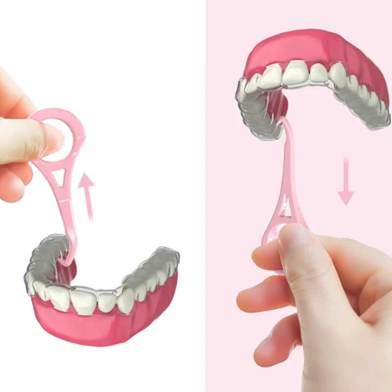 Tandheelkundige Haak Orthodontische Aligner Verwijderen Onzichtbare Beugels Extractor Removal Tool Onzichtbaar Verwijderbare Beugel Aligner Mondverzorging