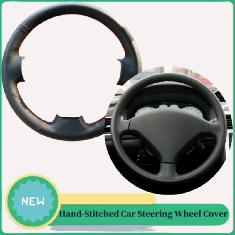 

DIY Abrasion-resistant Anti-slip Breathable Microfiber Leather Steering Wheel Cover For Peugeot 307 SW 2005-2008 307 2001-2008