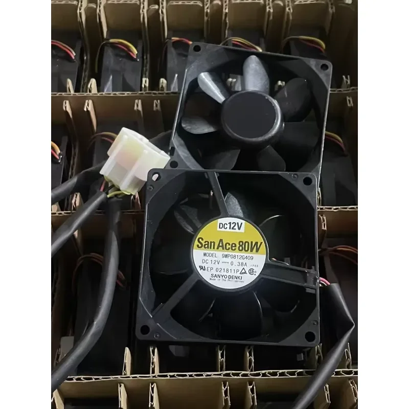 for Sanyo San Ace 80W Fan Low Price Model for 9WP0812 Original High Quality Cooling Fan Efficient Performance Durable Design