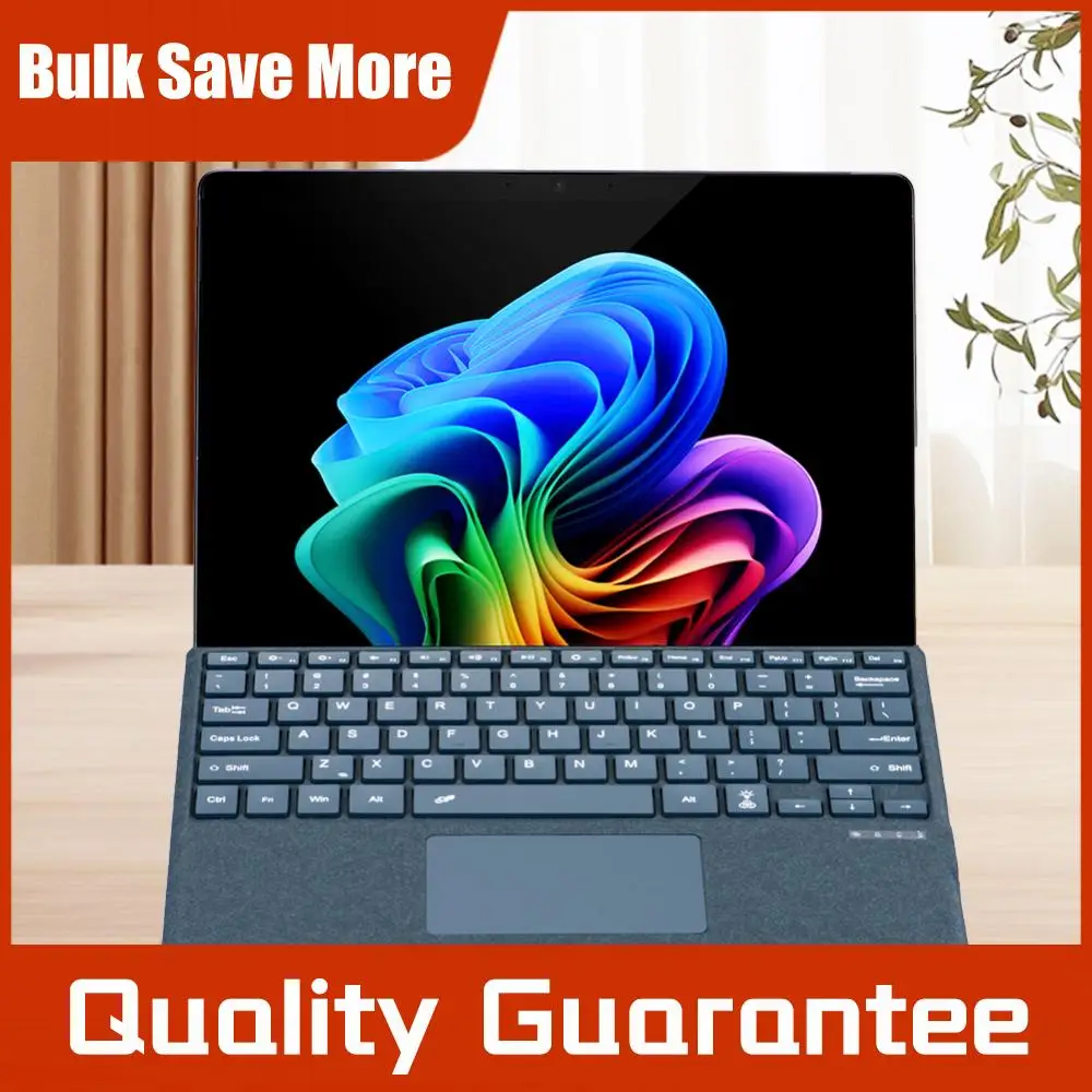 

Bluetooth-совместимая магнитная беспроводная клавиатура с зарядкой Type-C и 7-цветной подсветкой для компьютеров Surface Pro8/9/X/10/11