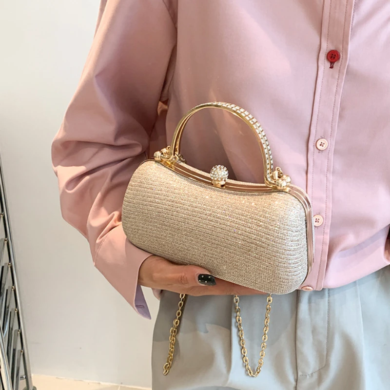 Cute Small PVC Shoulder Crossbody Bags for Women 2023 Hit Luxury Party Evening Handbags and Purses Female Travel Clutch