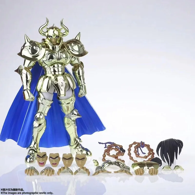 

CS Model Saint Seiya Mythical Cloth Ex Taurus 24k Aludiba Golden Saint Zodiac Knights Movable Figure In Stock