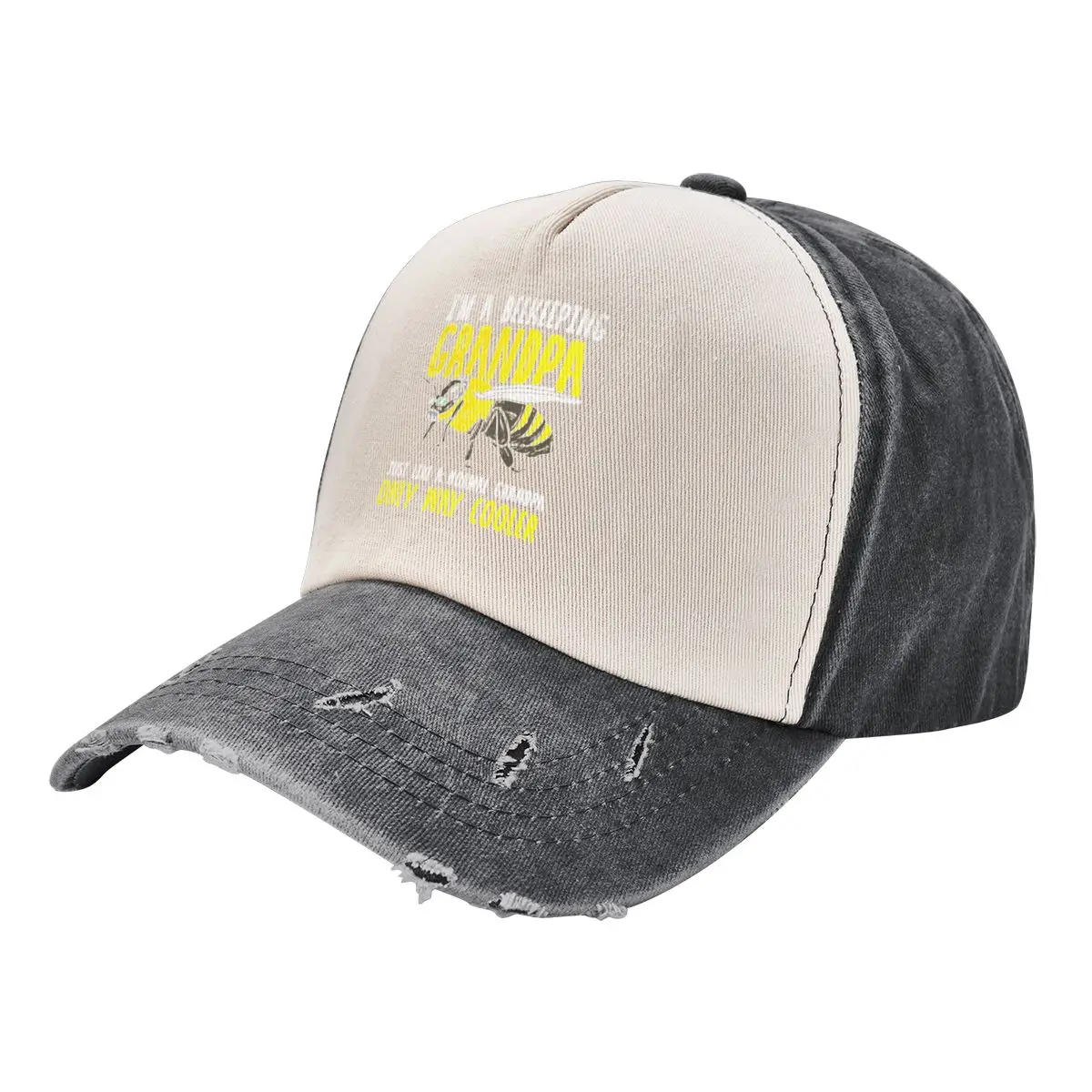 

I'm A Beekeeping Grandpa Just Like A Normal Grandpa Only Way Cooler Baseball Cap summer hat Ball Cap Hats For Women Men's