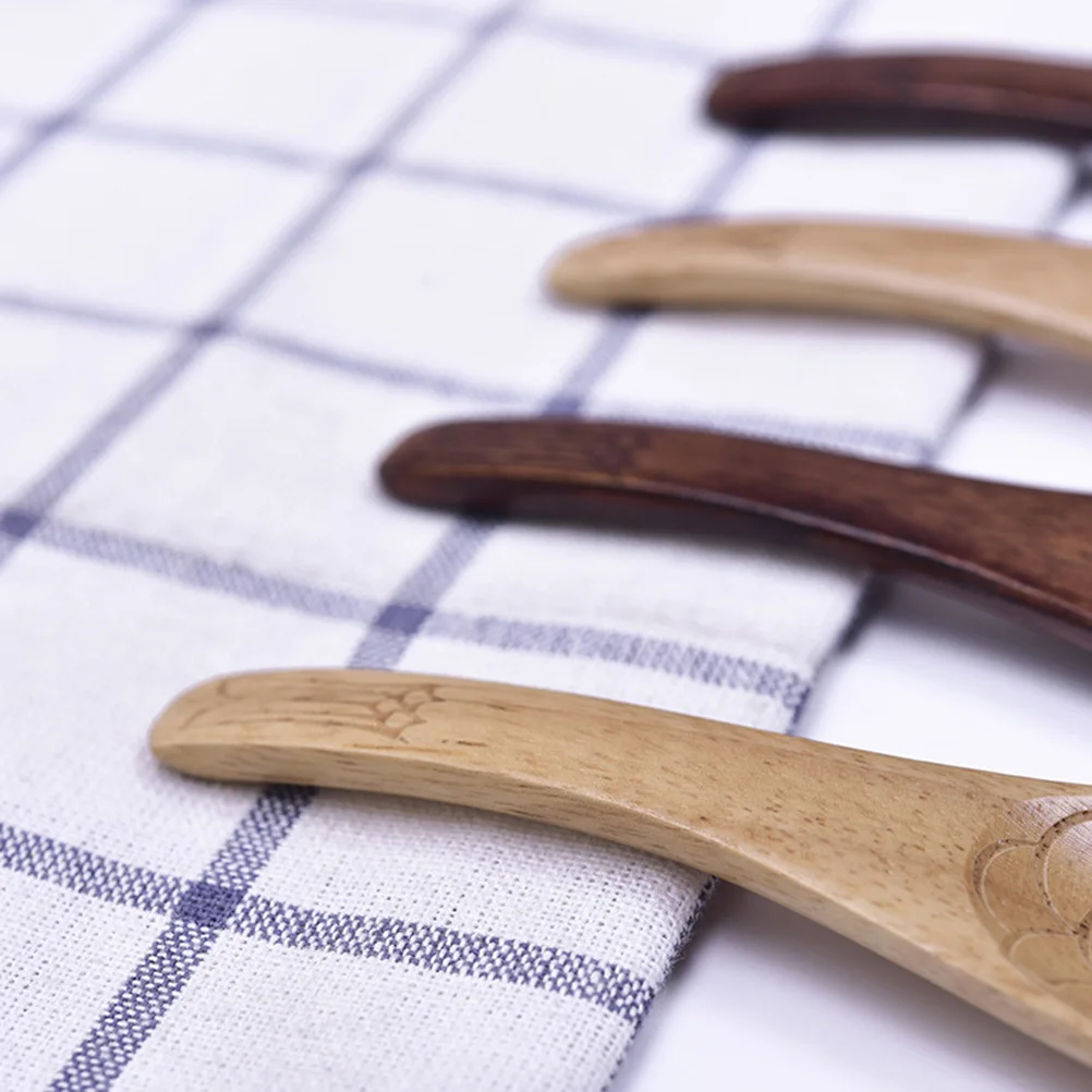 

Fish Shape Wooden Spoon Vintage Japanese Style Soup Porridge Rice Paddle Natural Wood Ladle for Nonstick Cookware Heat Resistant