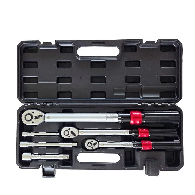 This comprehensive 6-piece alloy steel torque wrench set is designed for professional mechanics and dedicated DIY enthusiasts