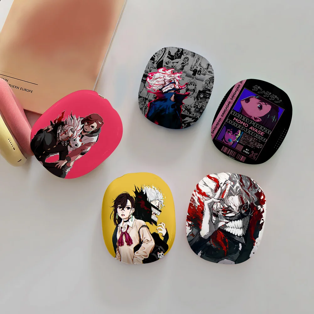 Hot Anime D-Dans D-Da D-Dans Personalized Airpods Max Headphone Case Shockproof Protective Glossy Earphone Anti-fall Cover