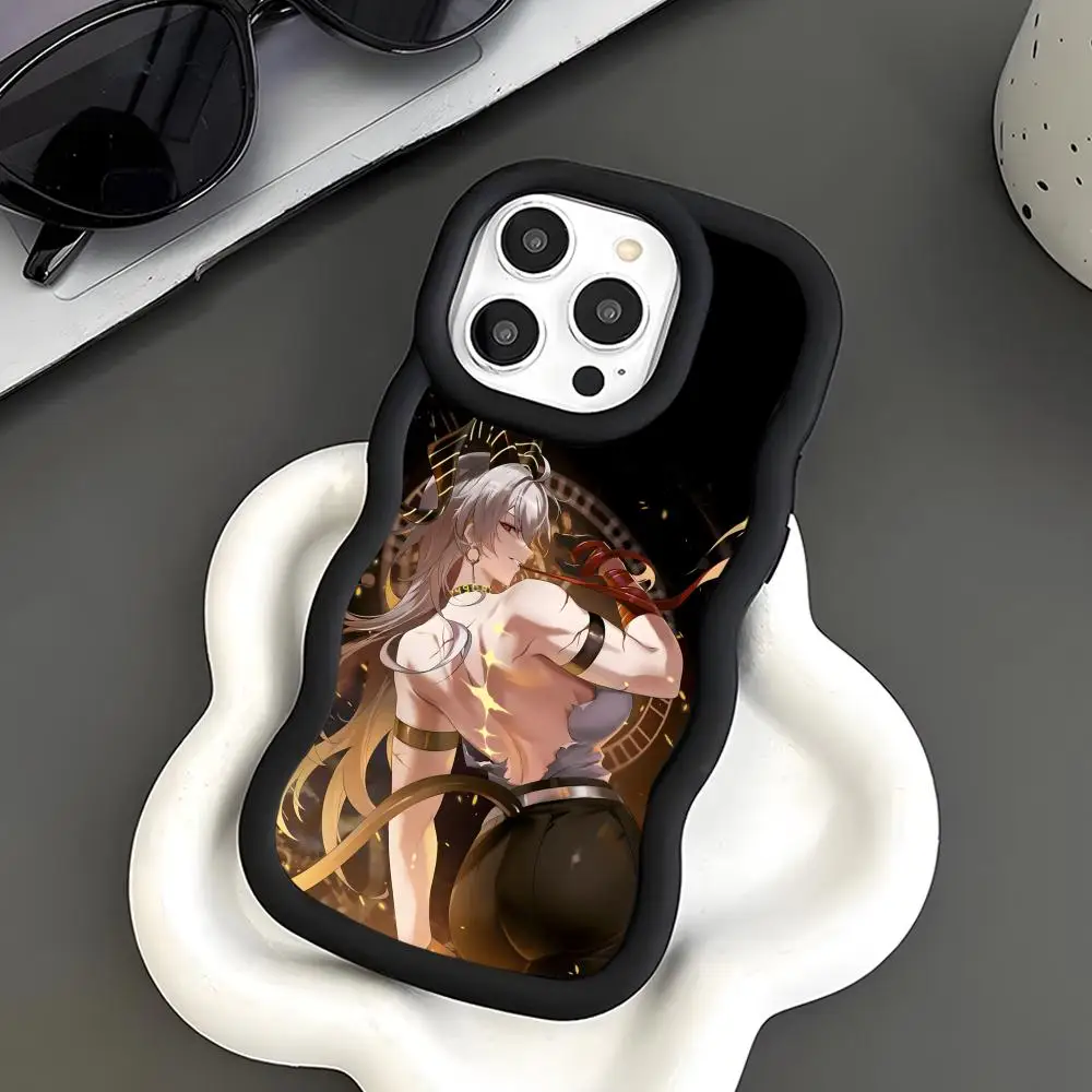 

Wuthering Waves Zani Wavy Edge TPU Mobile Phone Case for iPhone 17 16 15 14 13 12 11 Air Pro Max Plus Colorful Cover