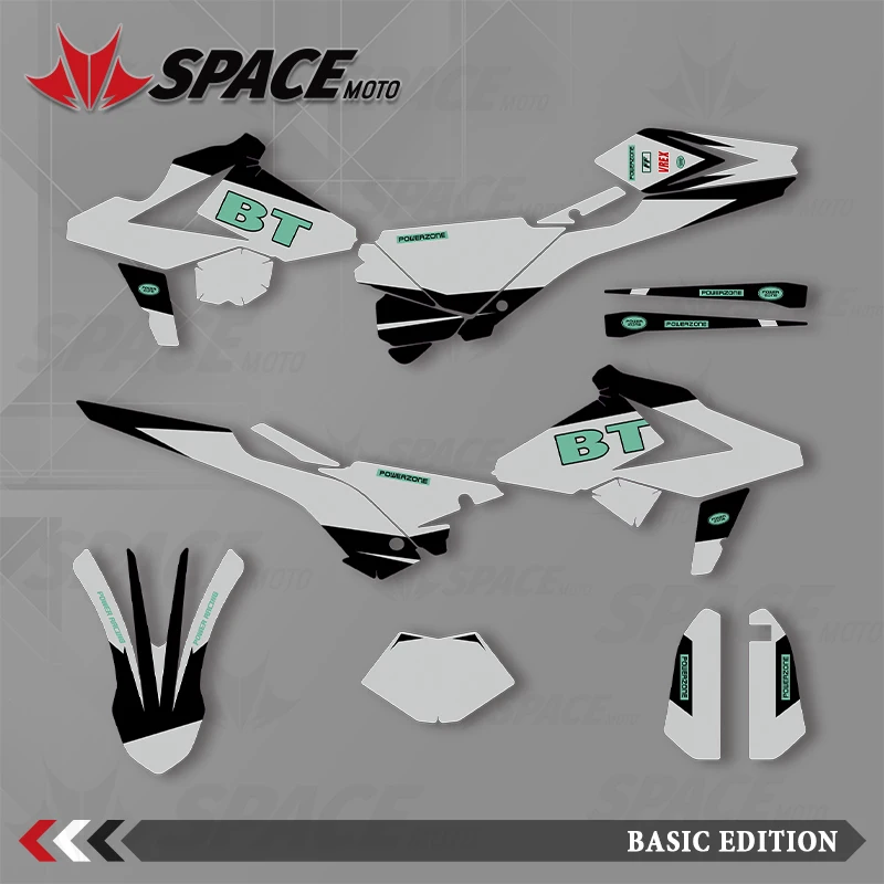 

SPACE MOTO Graphics Background Decals Stickers Motorcycle For BETA 18-19BETA RR