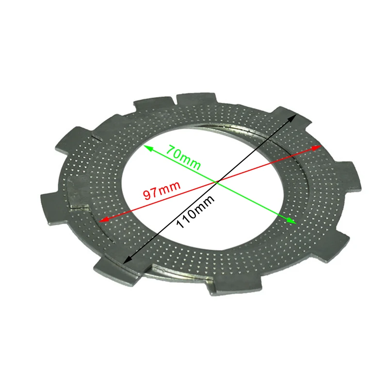High Quality Clutch Friction Plates Set 2pcs+2pcs For JIALING HONDA JH70 JD100 70cc 100cc Dirt Bike Monkey
