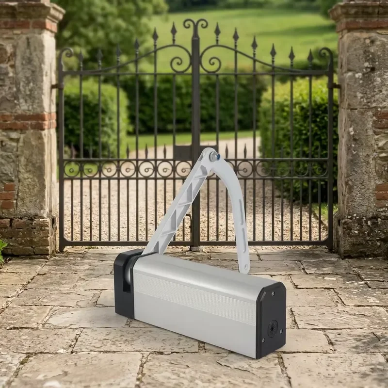 Automatic Swing Door Opener 700kg Curved Arm Waterproof Electric Gate Motor for Garden Residential Courtyard Heavy Duty Heavy
