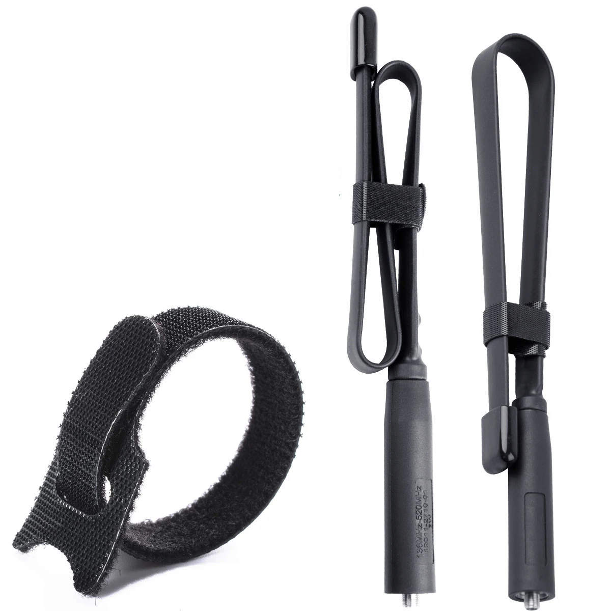 SMA-Female Connector Dual Band Foldable CS Tactical Antenna 33cm/48cm/72cm For Baofeng UV-5R 82 Ksun Quansheng Radios Antennas view 6