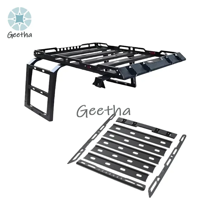 Luggage Racks Steel Roof Rack with Ladders for Jeep Wrangler JL 2018 2019 2020 2021 2022 6