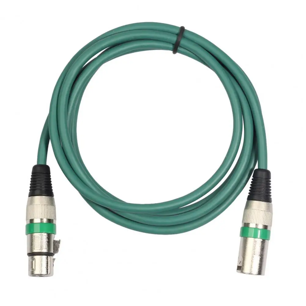 3Pin Mixer Audio Cable XLR AUX Shielded Anti-interference 100/180cm XLR Male to Female Microphone AUX Cord