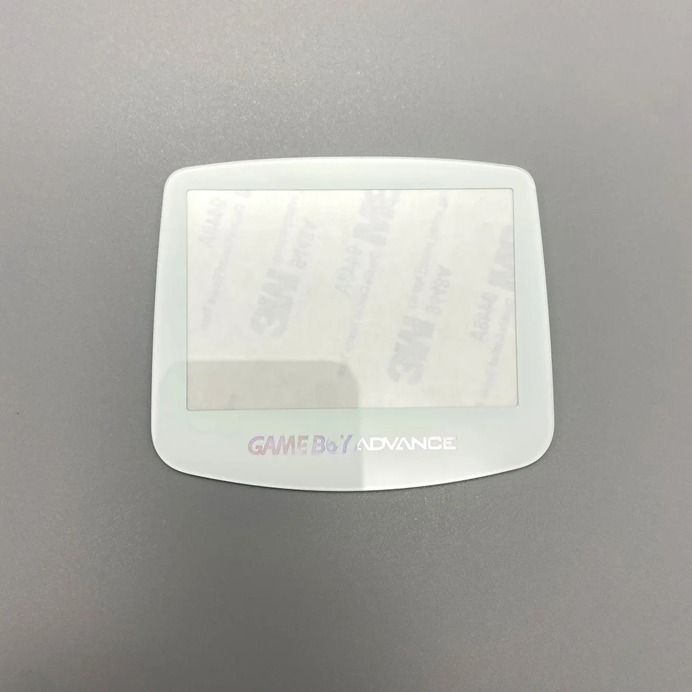 مرآة عدسة زجاجية بديلة لعدسة شاشة وحدة تحكم الألعاب Gameboy Advance GBA لغطاء واقي عدسة شاشة GBA IPS