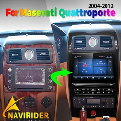 10.26 samochód Android Radio GPS nawigacja Stereo Blu-Ray ekran dla Maserati Quattroporte 2004-2012 CarPlay multimedialny odtwarzacz wideo