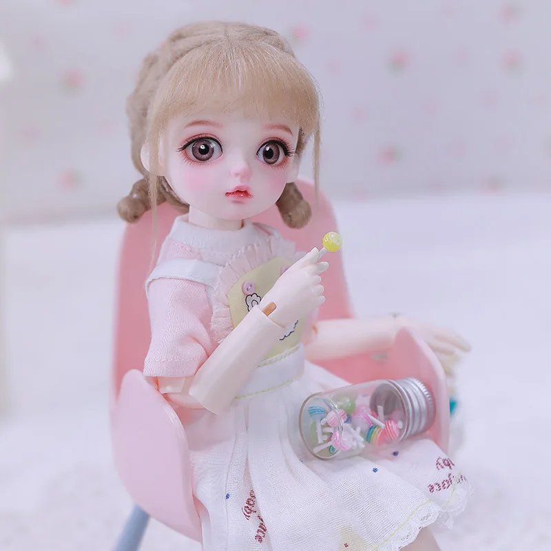 

BJD Doll Shuga Fairy Muki 1/6 Resin Toys for Kids Surprise Gift for Girls Birthday about 26cm Doll YOSD Tiny Baby Present