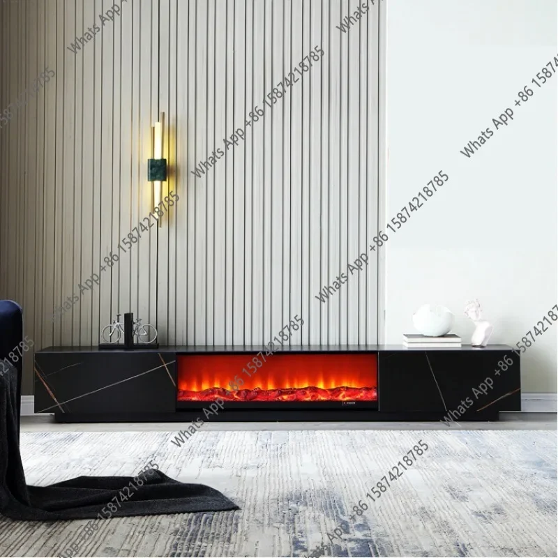 

XX K European Background Tv Cabinet Simulated Flame Electric Fireplace Tv Cabinet Luxury Designer Mueble De Tv Furniture For Hom