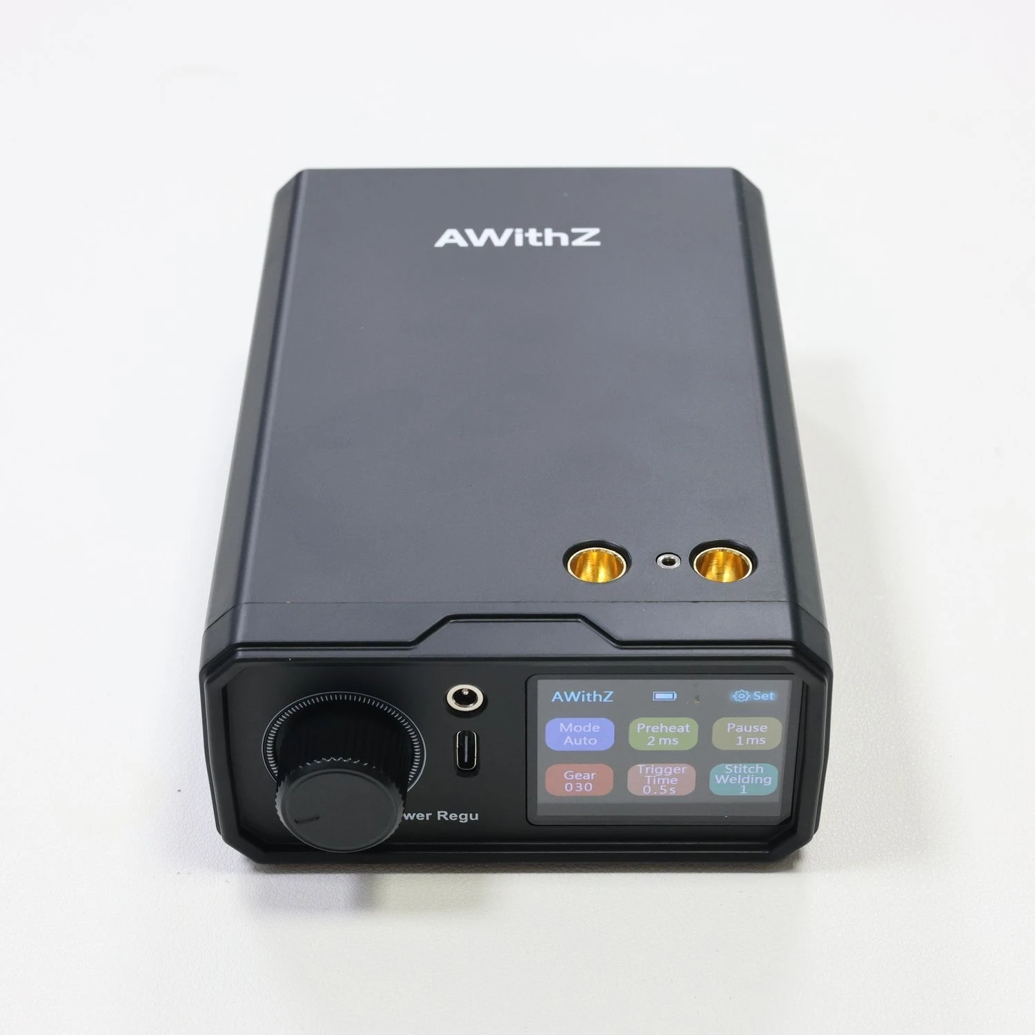 Awithz UK3 1650A 13,8 кВт Портативный аппарат для точечной сварки Ручной регулируемый сварочный аппарат для аккумулятора с педалью Новое состояние