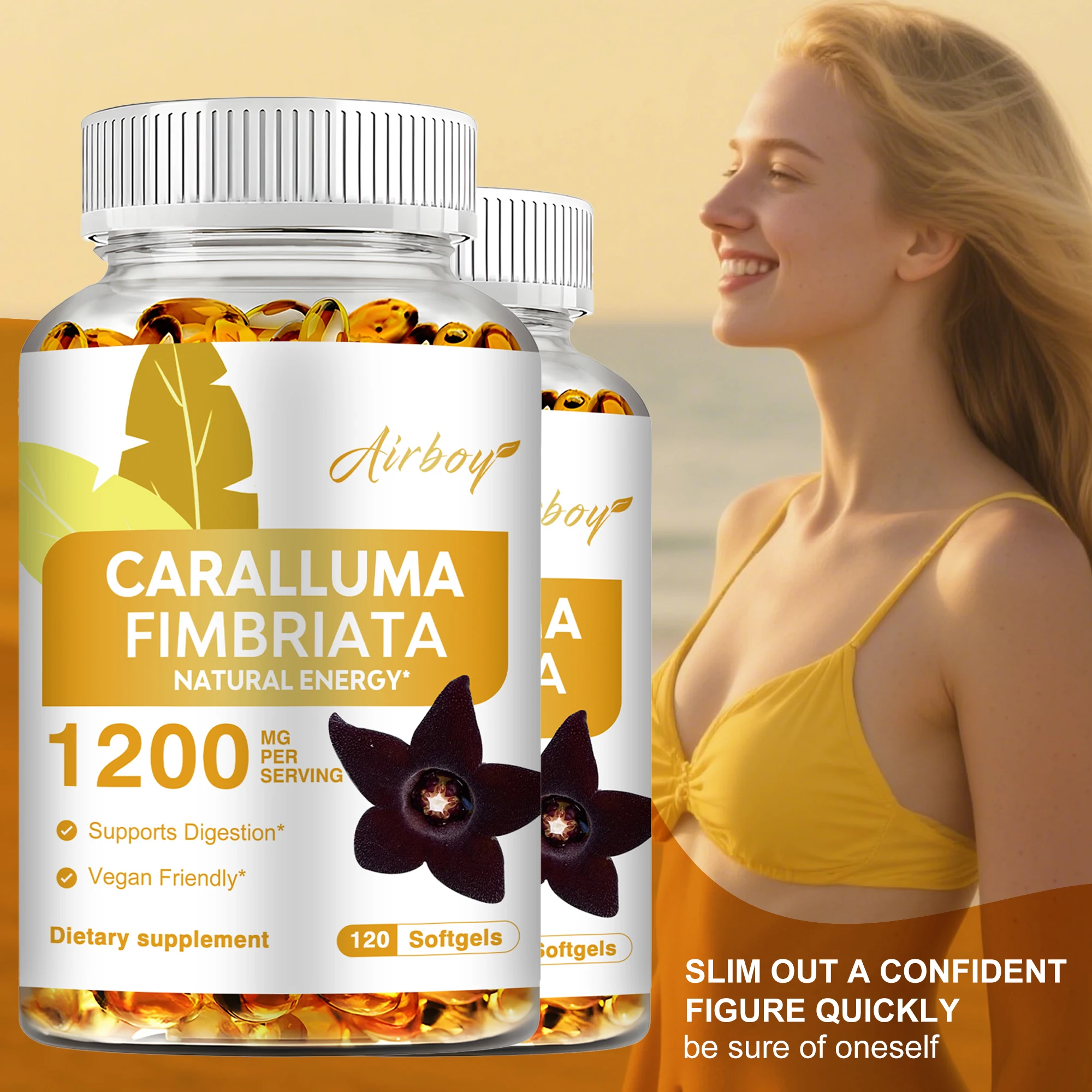 

Caralluma Fimbriata - Enhance Endurance, Boost Energy Levels, Metabolism, Suppress Appetite, Weight Management