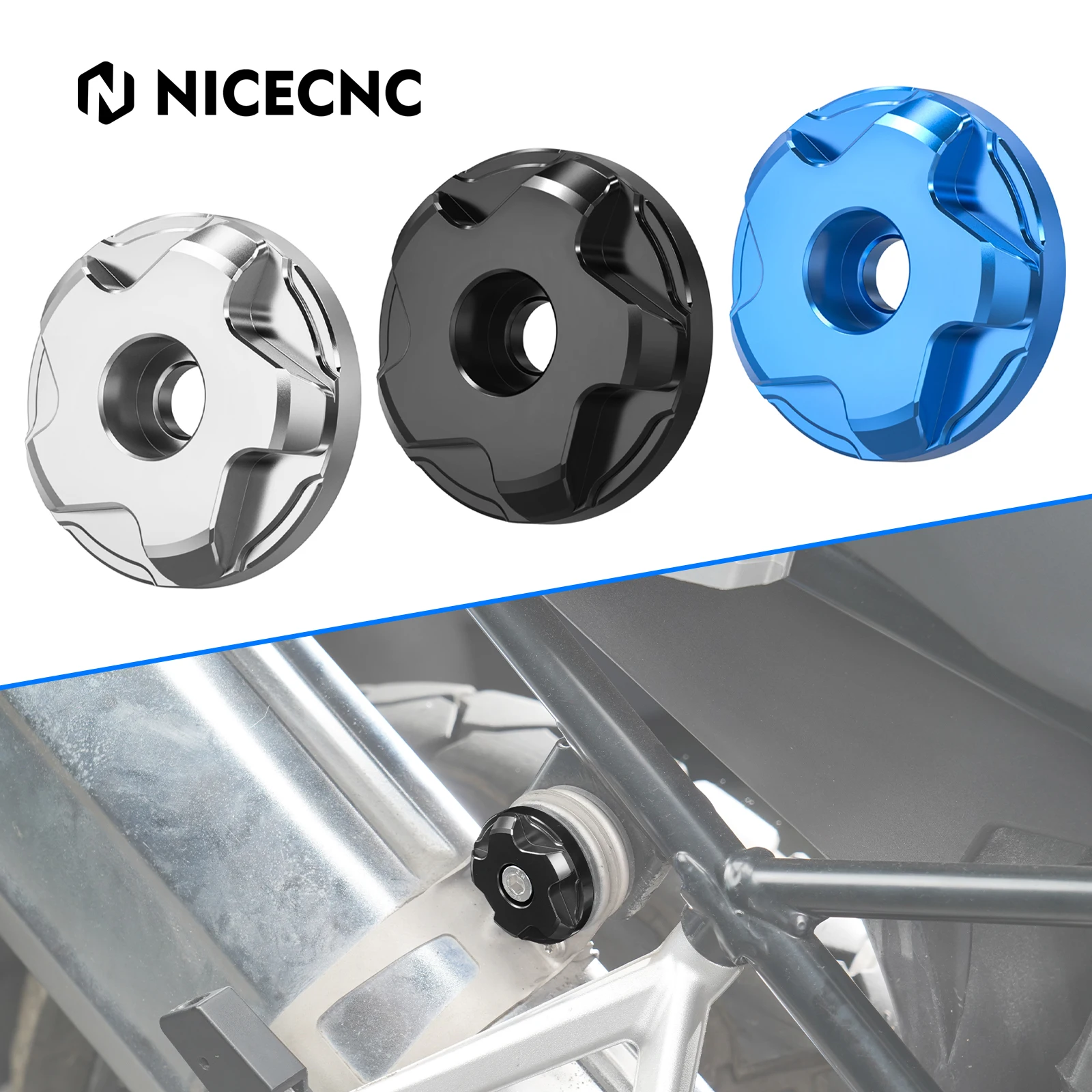 

Motorcycle Exhaust Pipe Bracket Hanger Screw Bolt Cover for BMW R1250GS/Adventure R1250 GS GSA 2019 2020 2021 2022 2023 2024