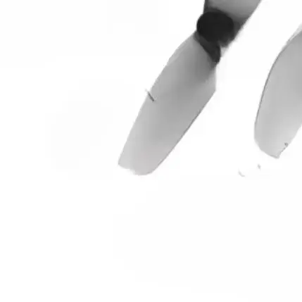 2Pairs Ultralight Whoop Prop 40MMX2(1.6X1.2) Two-blade Propeller Positive Negative Paddle PC Material Props for RC Racing Drone