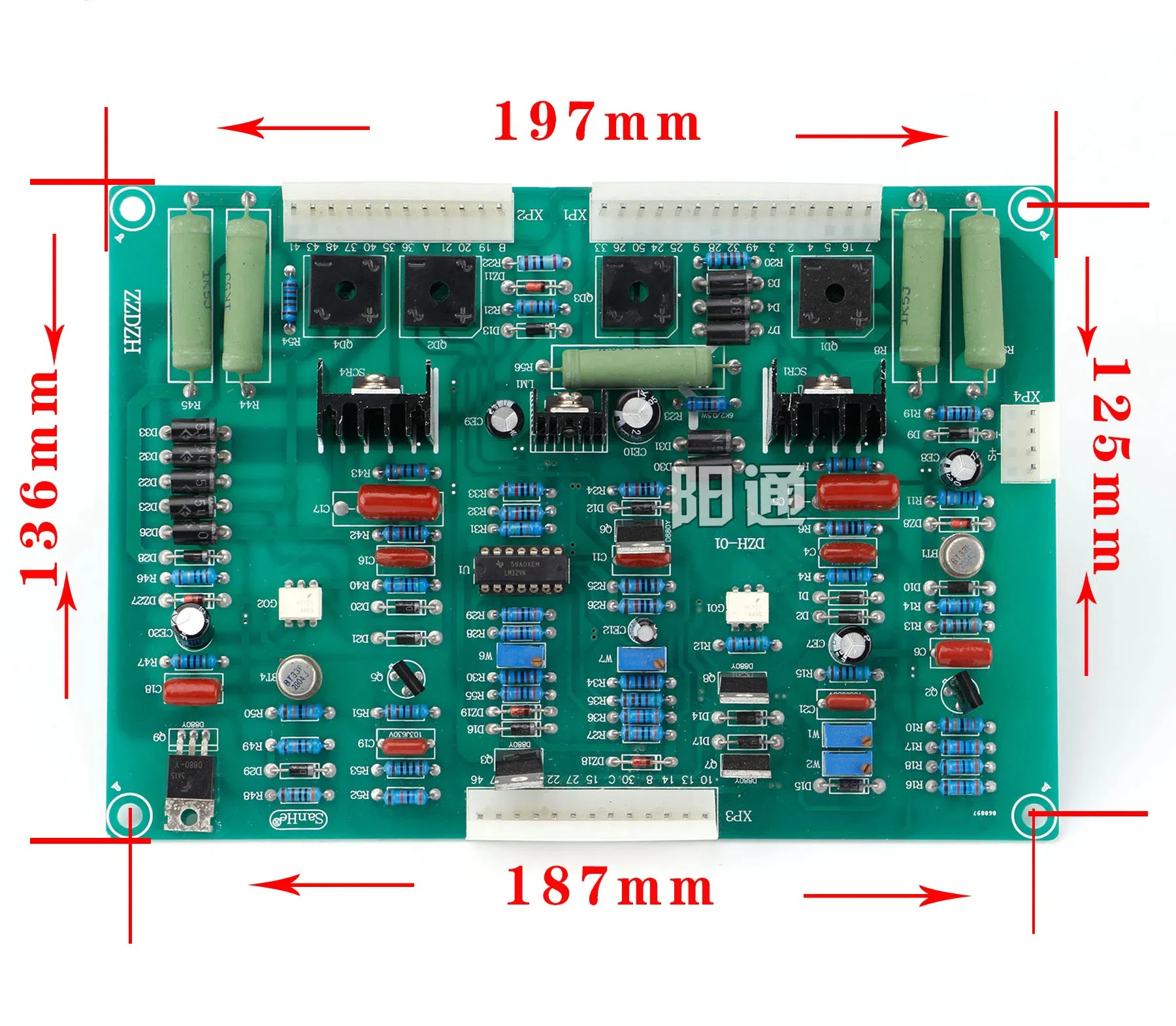 DC welding machine ZH-ZX1250 electric welding slag welding machine main control board ZZDZH