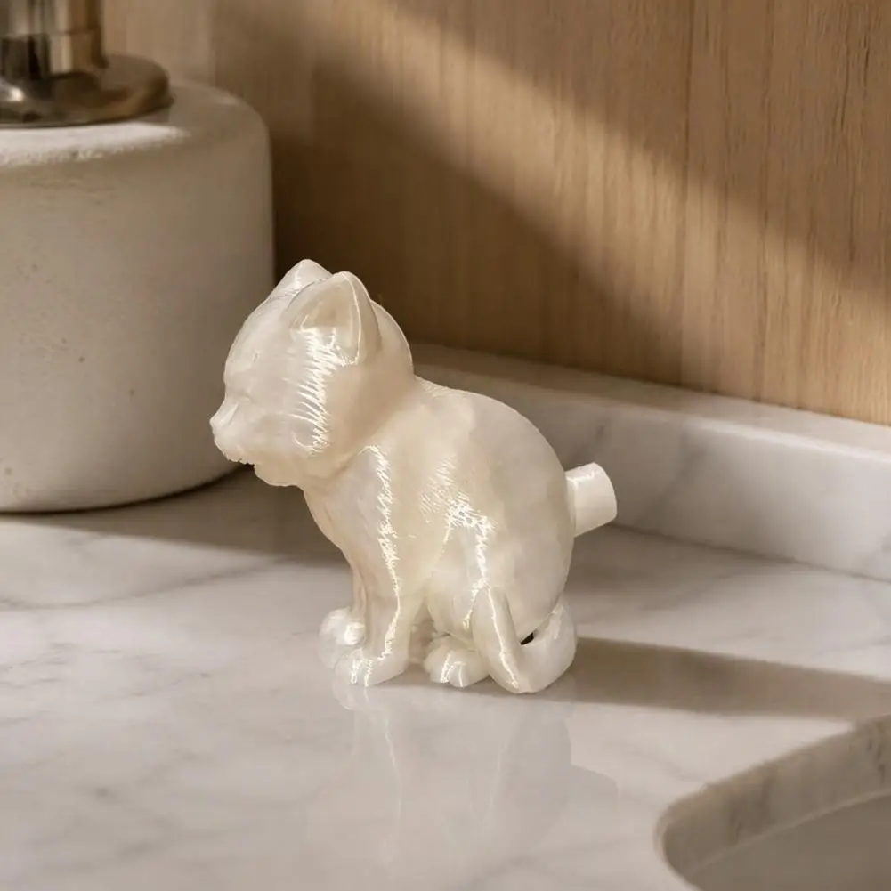 Decorative Desktop Ornament Funny Toothpaste Squeezer Funny Cat Toothpaste Dispenser 3d Printed Pet Toothpaste Squeezer for Easy