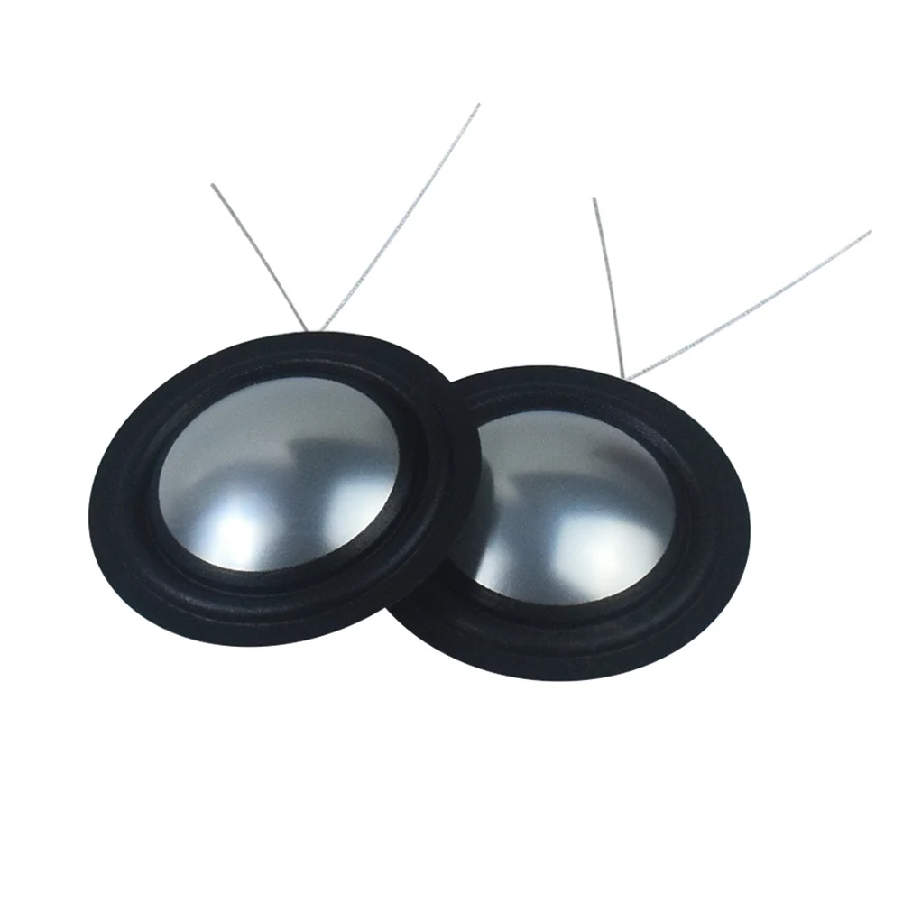 Bobina de voz de diafragma de Tweeter de titanio, 25 núcleos, 25,4mm, 25,5mm, reemplazo de diafragma de Tweeter DIY, piezas de reparación de 1 pulgada y 8 Ohm, 2 uds.