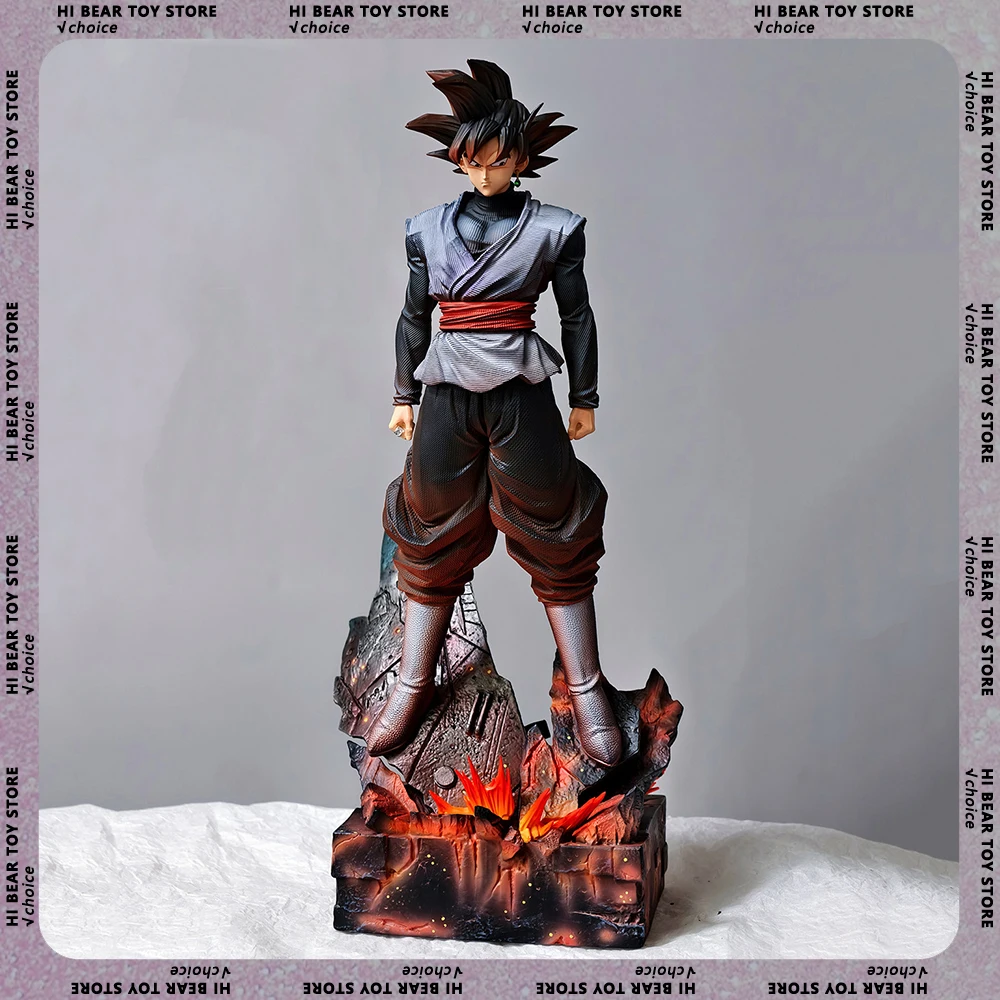 

JT 37cm Dragon Ball Figure Son Goku Figures Super Saiyan Black Goku Action Figurine Collection Model Decora Statue Toys Gift