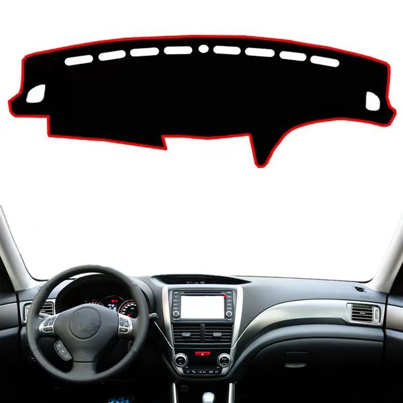 

Стайлинг автомобиля для Subaru Forester 2009 2010 2011 2012 2013, чехол для приборной панели, коврик для приборной панели, коврик для приборной панели, солнцезащитный козырек, аксессуары для ковров