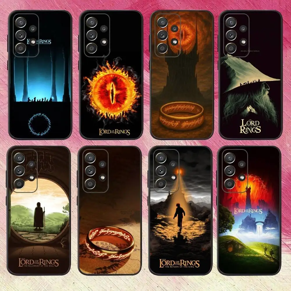 

The L-Lord12 OF The R-Rings Phone Case For Samsung S25,S24,S21,S22,S23,S30,Ultra,S20,Plus,Fe,Lite,Note,10,9,5G Black Cover