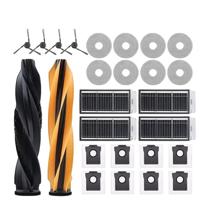 

ABUD-26 Pcs For Dreame X50 Ultra/L50 Ultra/L40s Pro Ultra/Mova V50 Ultra/S40 Enhanced Edition Vacuum Main Side Brush