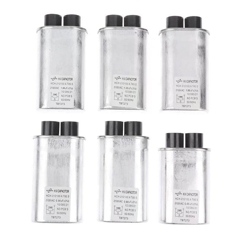 【New】For Microwave Oven Capacitor Parts 0.85uF / 0.9uF / 0.95uF / 1.0uF / 1.05uF / 1.08uF Microwave Oven High Voltage Capacitor