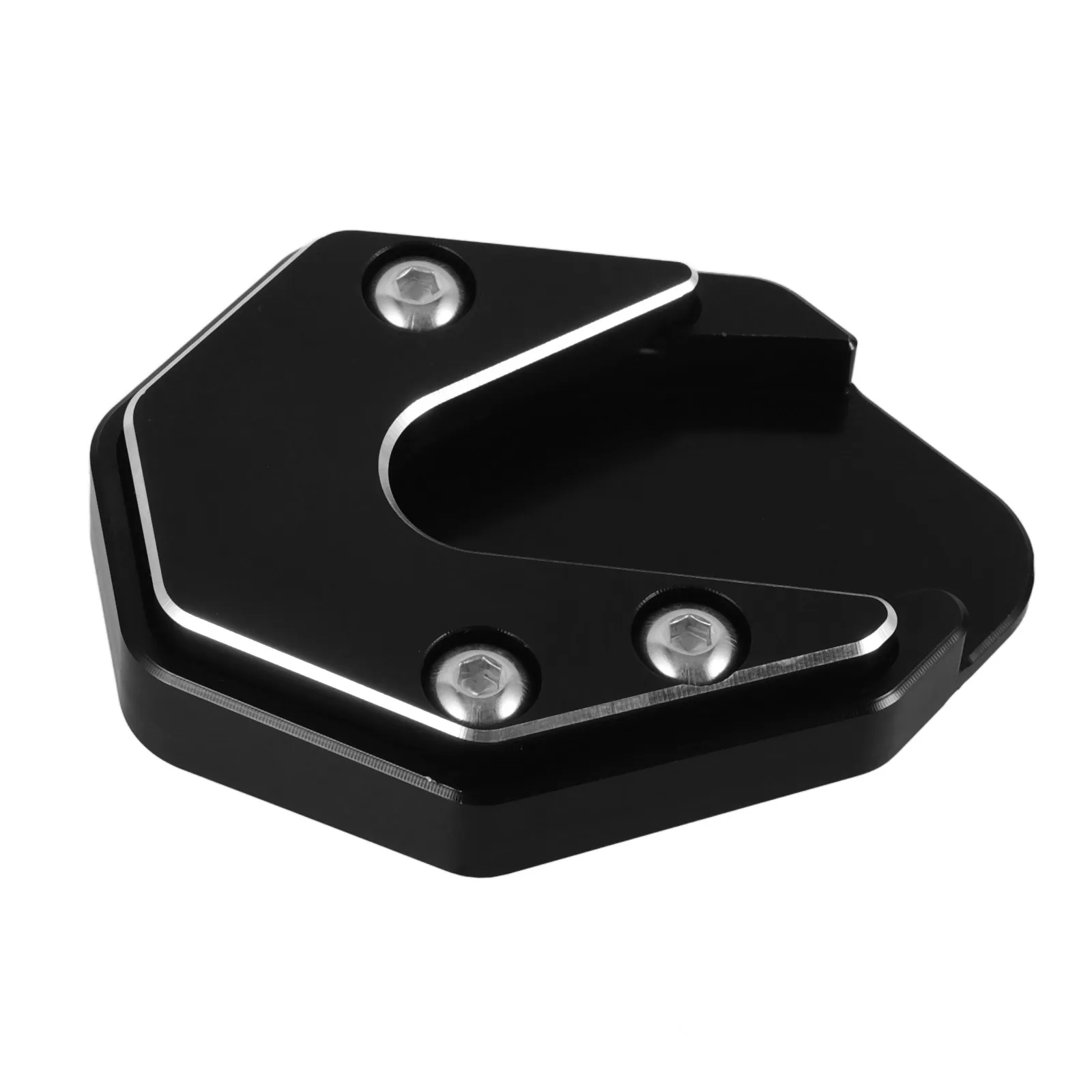 

Motorcycle Kickstand Mat Universal Fit Kickstand Extension Pad with Enhanced Foot Support Stability for Long Rides Motorcycle