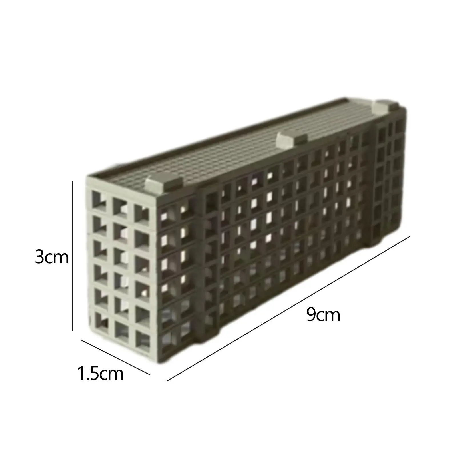 Accessori per il layout del treno modello con elementi paesaggistici da costruzione in scala 1/500