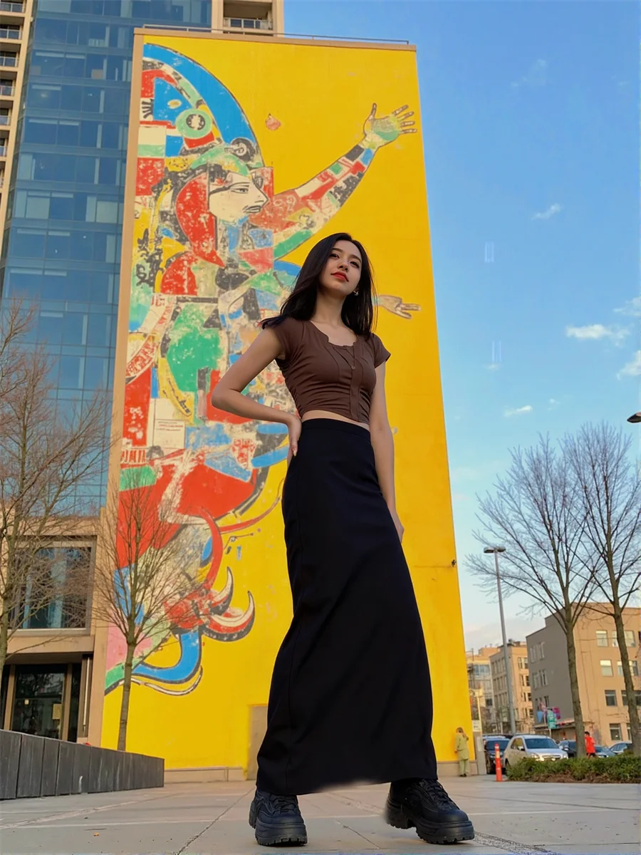 

Женские юбки трапециевидной формы длиной до щиколотки, кружевная юбка с накладными деталями, женская милая, женственная, романтическая, элегантная, вечерняя, свадебная, банкетная