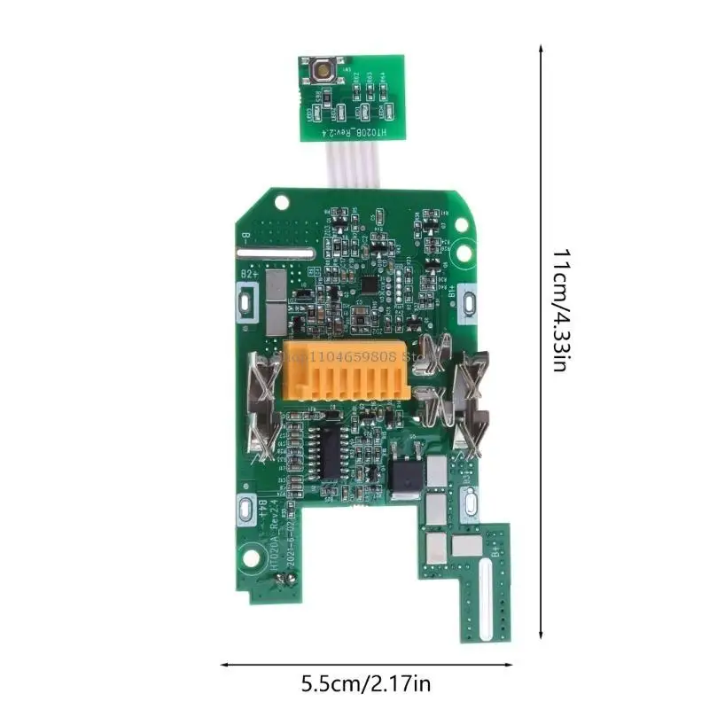 Protections Board Replace for 18V BL1850B BL1840B Lithium Battery Charging Protective Board Replacement Repair
