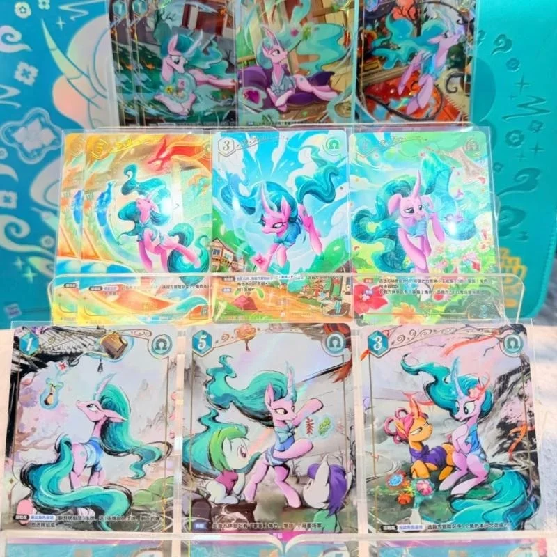    Коллекционные боевые карты Kayou My Little Pony TCG, стартовый набор Mistmane, китайская версия, для коллекционеров