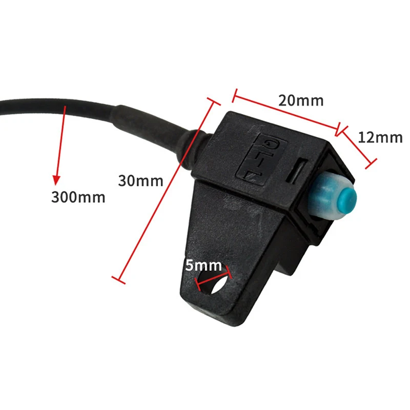 Motorcycle Electric Vehicle Parts Brake Switch Power Off Switch With Cable Waterproof Disc Brake Switch Pedal Brake Switch