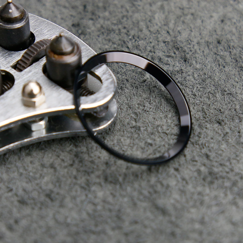 316L الفولاذ المقاوم للصدأ بدون علامة السلحفاة مشاهدة الفصل الدائري