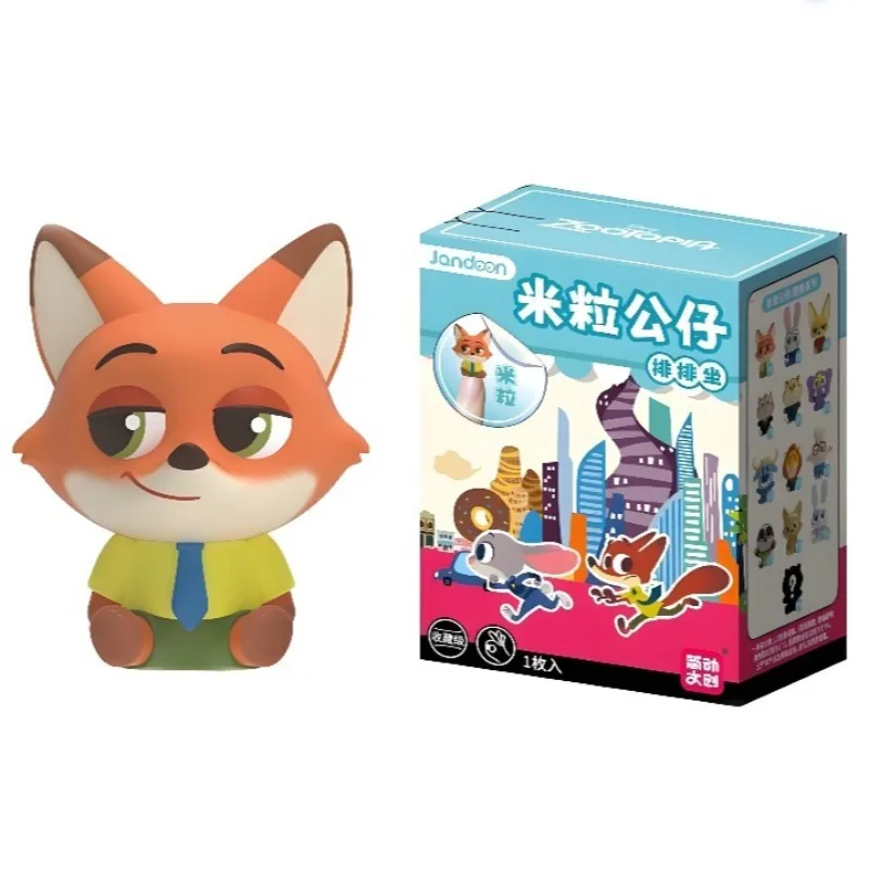 ديزني Zootopia 2 دمية صندوق أعمى عناق سلسلة الكرتون لطيف تمثال سيارة سطح المكتب زخرفة دمية صغيرة لعبة هدية 13 أنماط صندوق غامض #3