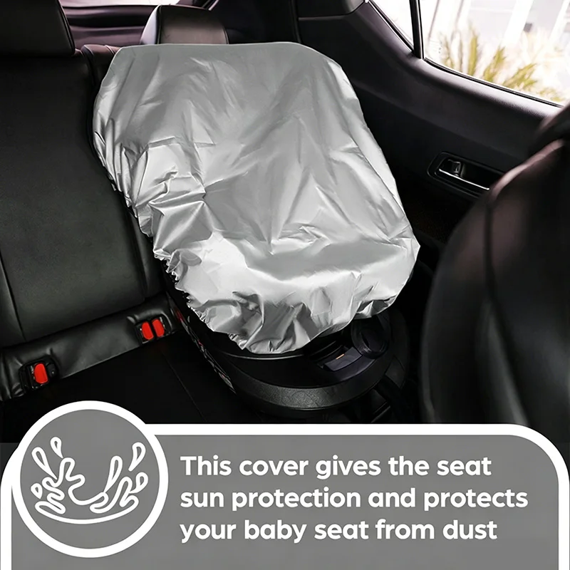 Baby Car Seat Sun Shade Cover Universal Car Seat Dust Cover Heat Insulation UV Protect Durable Eco Friendly Material Block New