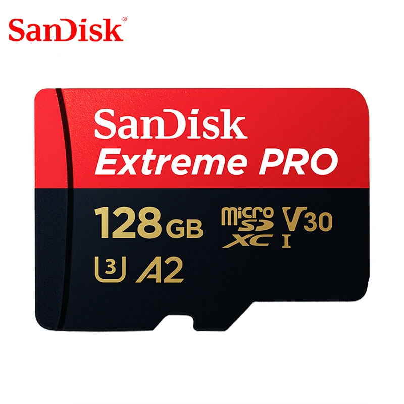 Sandisk Extreme Pro 1TB 512GB 256GB 128GB 64GB 32GB microSDHC SDXC UHS-I Memory Card micro SD TF 170MB/s Class10 U3 With Adapter