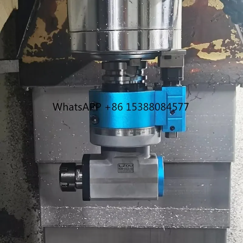 

Cheaper Cnc Angle Head BT40 ER20/25/32/40 for CNC Drilling Tapping Milling Machine Horizontal Milling Head